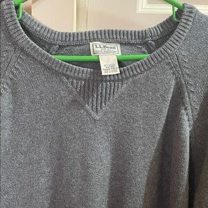 L.L. Bean Men's Crewneck Sweater - Gray